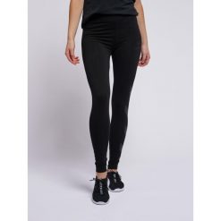 Damskie legginsy Hummel hmlSommer. Czarne legginsy damskie Hummel, bez wzorów, z bawełny. Za 114.50 zł.