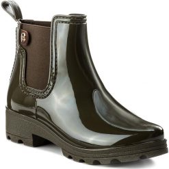 Kalosze GIOSEPPO - 40840 Khaki. Zielone kalosze damskie Gioseppo, bez wzorów, z materiału, bez zapięcia. W wyprzedaży za 149.00 zł.