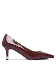 Furla Szpilki Aria YL581FA X70000 4908S Czerwony. Czerwone szpilki damskie Furla, bez wzorów, ze skóry, bez obcasa, na szpilce, bez zapięcia. Za 924.99 zł.