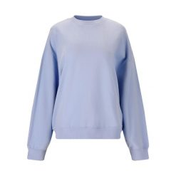 Bluza damska Athlecia Cabell. Niebieskie bluzy damskie Athlecia, bez wzorów, sportowe, bez ramiączek, bez kaptura. Za 189.50 zł.