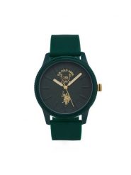 U.S. Polo Assn. Zegarek 135Th Anniversary USP7318GR Zielony. Zielone, analogowe zegarki męskie U.S. Polo Assn., bez wzorów. Za 289.99 zł.