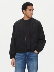 Calvin Klein Jeans Kurtka bomber J30J322938 Czarny Relaxed Fit. Czarne kurtki męskie Calvin Klein Jeans, m, bez wzorów, z jeansu, bez kaptura. Za 789.99 zł.