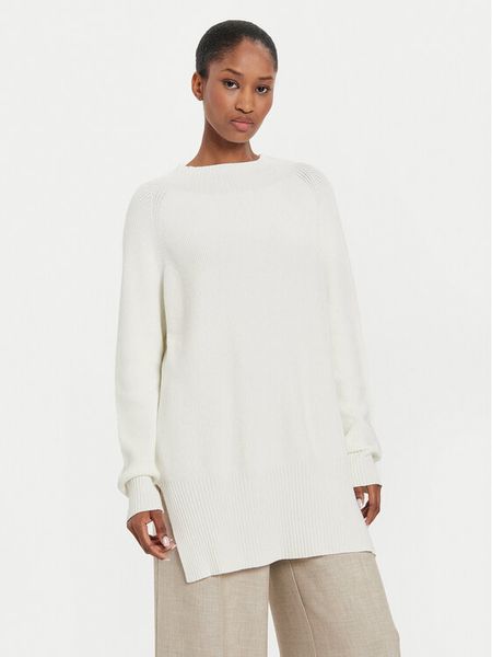 Kontatto Sweter 3M0128 Écru Relaxed Fit. Swetry nierozpinane damskie Kontatto, m, bez wzorów, z syntetyku, bez kołnierzyka, bez ramiączek. Za 229.99 zł.