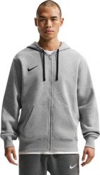 Bluza męska Nike Park 26 Fleece Full-Zip Hoodie szara IB1228 063 3XL. Szare bluzy sportowe męskie Nike, m, bez wzorów, bez kaptura. Za 263.73 zł.