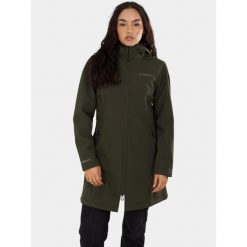 Kurtka Softshell Damska Fundango Wichita. Zielone kurtki sportowe damskie FUNDANGO, na jesień, bez wzorów, z softshellu, bez ramiączek, bez kaptura, trekkingowe. Za 399.90 zł.