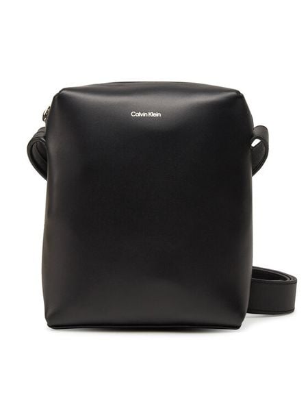 Calvin Klein Saszetka Ck Premium Leather Reporter S K50K512887 Czarny. Czarne saszetki i nerki męskie Calvin Klein, ze skóry. Za 399.99 zł.