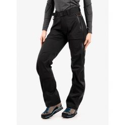 Spodnie trekkingowe damskie Fjallraven Keb Eco-Shell Trousers. Zielone spodnie sportowe damskie Fjällräven, bez wzorów, sportowe, trekkingowe. Za 1,395.99 zł.