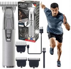 Trymer Adler Trymer do brody profesjonalny USB 4 nakładki mocny 100W ceramiczne ostrza. Golarki i trymery Adler. Za 285.12 zł.