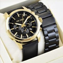 Zegarek męski Paul Lorens MAKALU PL20010A-1A2 z dwoma paskami. Zegarki męskie Paul Lorens, bez wzorów. Za 299.99 zł.