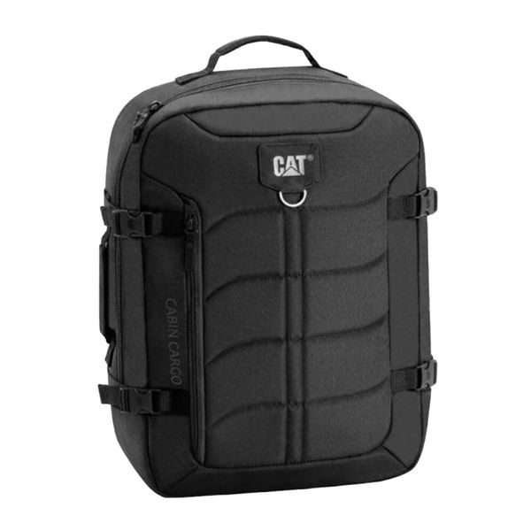 Plecak Logo 27L. Czarne plecaki damskie CATERPILLAR, bez wzorów, z materiału. Za 273.99 zł.