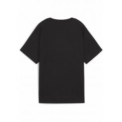 Damska koszulka ESS TAPE o luźnym kroju PUMA Black. Czarne koszulki sportowe damskie Puma, l, bez wzorów, bez ramiączek. W wyprzedaży za 69.00 zł.
