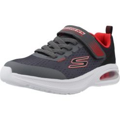 Buty SKECHERS MICROSPEC MAX ADVANCE Szary. Szare buty zimowe męskie Skechers, bez wzorów, z syntetyku, bez obcasa, bez zapięcia. Za 213.93 zł.