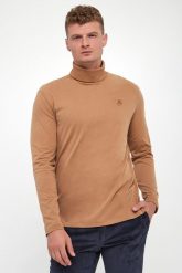 Golf męski KARL LAGERFELD. Swetry męskie KARL LAGERFELD, m, bez wzorów, bez kołnierzyka, bez ramiączek. Za 739.00 zł.