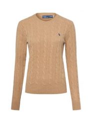 Polo Ralph Lauren Sweter z zawartością kaszmiru Kobiety Kaszmir beżowy, XS. Brązowe swetry nierozpinane damskie Polo Ralph Lauren, xs, bez wzorów, z dzianiny, bez kołnierzyka, bez ramiączek. Za 1,199.95 zł.