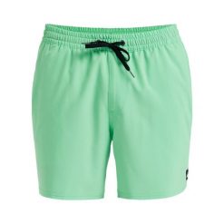 Szorty kąpielowe dla Mężczyzn SURFSILK SOLID 16" Zielony. Zielone szorty męskie Quiksilver, bez wzorów, z elastanu, sportowe. Za 199.99 zł.