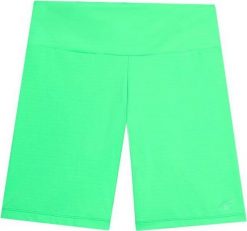 4f Legginsy damskie 4F F151 zielone 4FWSS24TTIGF151 41S M. Zielone legginsy damskie 4F, bez wzorów. Za 89.80 zł.