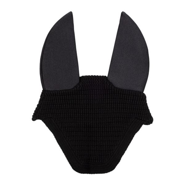 Czapka z muchą dla koni Equestro Silence. Czarne czapki damskie EQUESTRO, bez wzorów, sportowe. Za 155.23 zł.