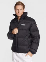 Napapijri Kurtka zimowa A-Suomi NP0A4GJF Czarny Regular Fit. Czarne kurtki męskie Napapijri, na zimę, m, bez wzorów, z syntetyku, bez kaptura. Za 709.99 zł.