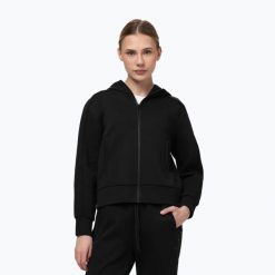 Bluza damska Pitbull Discovery Hooded Zip. Czarne bluzy damskie PITBULL, m, bez wzorów, z bawełny, klasyczne, bez ramiączek, bez kaptura. Za 249.99 zł.