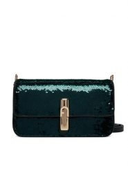 Furla Torebka Iride S WB01950 BX1377 CN 4491S Zielony. Zielone listonoszki damskie Furla, bez wzorów, z materiału, bez dodatków. Za 1,509.00 zł.