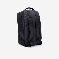 Torba sportowa Kipsta Urban 35L. Czarne torby sportowe męskie Decathlon, bez wzorów, z materiału, na ramię. Za 149.99 zł.