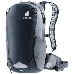 Plecak na rower Deuter RACE. Czarne plecaki męskie Deuter, bez wzorów, z nylonu. Za 345.39 zł.