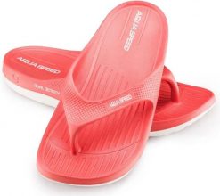 Klapki basenowe japonki Aqua Speed Alcano. Brązowe klapki męskie Aqua-Speed, bez wzorów, z materiału, bez zapięcia. Za 62.99 zł.