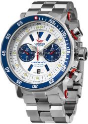Zegarek Vostok Europe Zegarek męski Vostok Europe 6S21-620A630B srebrny. Szare zegarki męskie Vostok Europe, bez wzorów, srebrne. Za 4,610.00 zł.