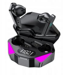 Słuchawki Fineblue Słuchawki dokanałowe douszne gamingowe bluetooth przenośne czarne X15. Czarne słuchawki bezprzewodowe Fineblue. Za 28.99 zł.