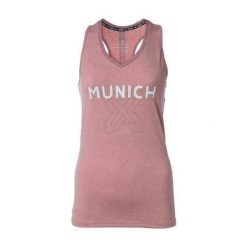 T-shirt Munich Oxygen Woman 941 2506941. Czerwone t-shirty damskie munich, bez wzorów, sportowe, bez kołnierzyka, bez ramiączek. Za 164.70 zł.