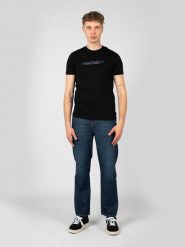 Diesel T-shirt "T-Diegor" | A12754-RPATI | Mężczyzna | Czarny. Czarne t-shirty męskie Diesel, m, bez wzorów, z bawełny, bez kołnierzyka, bez ramiączek. W wyprzedaży za 169.00 zł.