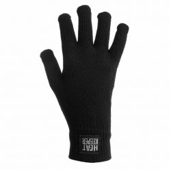 Dziane rękawice dla graczy Heat Keeper. Czarne rękawiczki damskie HEAT KEEPER, bez wzorów. Za 116.99 zł.