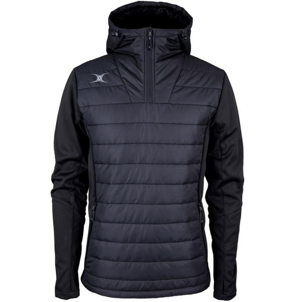 Kurtka Gilbert Pro Active Quarter Zip. Czarne kurtki męskie GILBERT, s, bez wzorów, z materiału, bez kaptura. Za 461.50 zł.