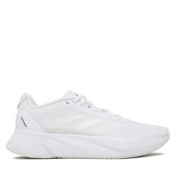 Buty do biegania adidas. Białe obuwie sportowe damskie Adidas, bez wzorów, bez zapięcia, do biegania. Za 229.99 zł.