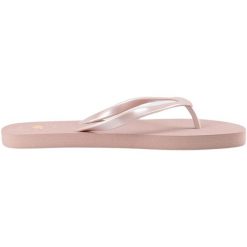 Klapki damskie 4F F018A. Brązowe klapki damskie 4F, na lato, bez wzorów, z gumy, bez obcasa, bez zapięcia. Za 69.99 zł.