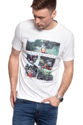 MUSTANG ALEX C PHOTOPRINT CLOUD DANCER 1008964 2020. T-shirty męskie Mustang, m, bez wzorów, bez kołnierzyka, bez ramiączek. W wyprzedaży za 39.99 zł.