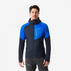 Kurtka alpinistyczna Simond SPRINT hybrydowa. Czarne kurtki męskie SIMOND, l, bez wzorów, z materiału, sportowe, bez kaptura. Za 329.99 zł.