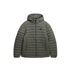 Bluza z kapturem Superdry Fuji Lite. Szare bluzy męskie Superdry, m, bez wzorów, bez ramiączek, z kapturem. Za 478.50 zł.
