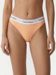 Calvin Klein Underwear Figi brazylijskie LV00QF8522 Pomarańczowy jasny. Brązowe majtki damskie Calvin Klein Underwear. Za 99.99 zł.