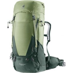 Plecak trekkingowy Deuter Futura Air Trek 55 + 10 SL - grove/ivy. Brązowe plecaki damskie Deuter, bez wzorów, sportowe. Za 1,133.99 zł.