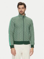 Lacoste Bluza SH1368 Zielony Regular Fit. Zielone bluzy męskie Lacoste, m, bez wzorów, z syntetyku, bez ramiączek, bez kaptura. Za 689.99 zł.