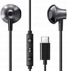 Słuchawki Ugreen Słuchawki douszne EP106 USB-C (czarne). Czarne słuchawki douszne Ugreen. Za 78.62 zł.