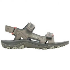 Buty do chodzenia męskie Merrell Huntington Sport Convert. Szare buty zimowe męskie Merrell, bez wzorów, z gumy, bez obcasa, bez zapięcia. Za 329.99 zł.