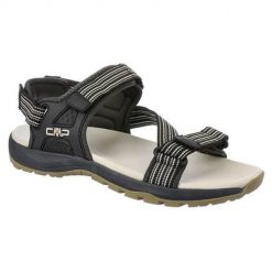 Buty trekkingowe męskie CMP Khalys. Czarne buty zimowe męskie CMP, bez wzorów, z gumy, bez obcasa, bez zapięcia. Za 289.00 zł.