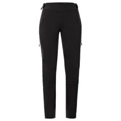 Spodnie damskie VAUDE Minaki. Czarne spodnie dresowe damskie Vaude, bez wzorów, sportowe, długie. Za 765.95 zł.