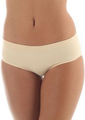 Brubeck Figi damskie Classic Comfort Cotton beżowe r. XXL (HI00090A). Brązowe bielizna sportowa damska Brubeck, xxl, bez wzorów. Za 46.72 zł.