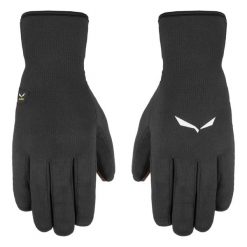Rękawiczki unisex Salewa ORTLES PL czarne 00-0000028216_0910 r XXL. Czarne rękawiczki męskie Salewa, bez wzorów, ze skóry. Za 246.94 zł.