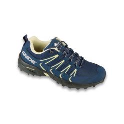 Buty Outdoor Ande New Tour Evo Dorośli. Niebieskie obuwie trekkingowe damskie ANDE, z nylonu, bez zapięcia. Za 251.99 zł.