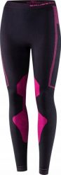 Brubeck LE13260 Spodnie damskie DRY z długą nogawką czarny/fuksjowy XL. Czarne bielizna sportowa damska Brubeck, xl, bez wzorów. Za 155.00 zł.