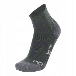 Skarpety trekkingowe męskie Uyn Trekking 2IN Low Cut. Niebieskie skarpety męskie UYN, bez wzorów. Za 109.99 zł.